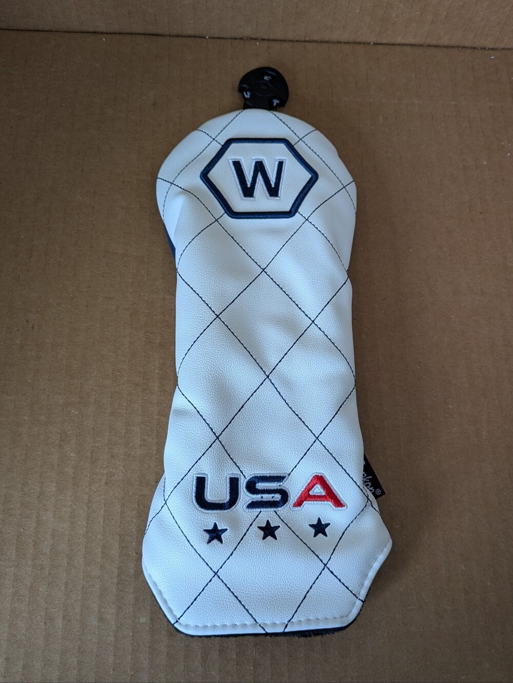 Sopkop USA Quilted Golf Club Headcover NWT
